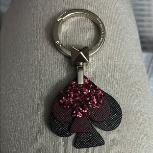 Kate Spade Glitter Spade Keychain